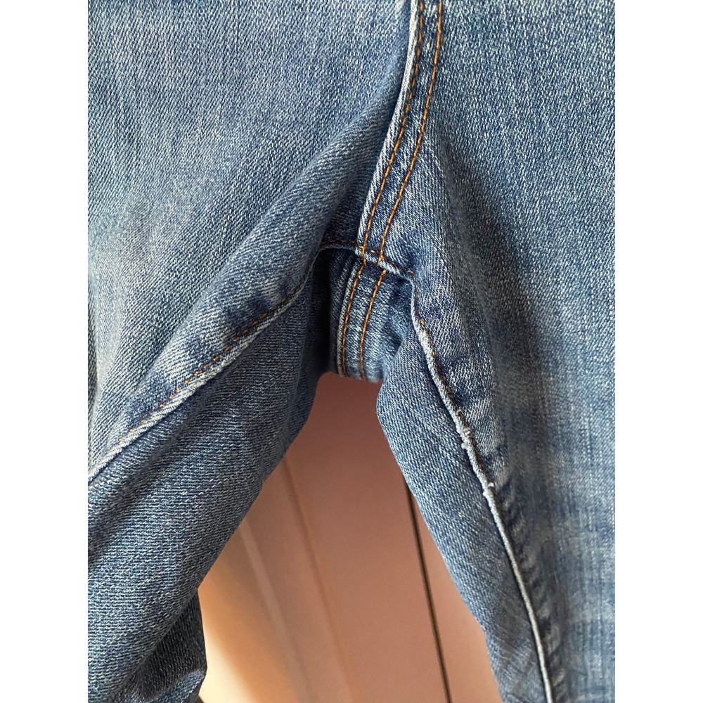 Loft‎ Womens Curvy Skinny Crop Jeans Medium Wash 14/32 Casual Staple Classic - Picture 4 of 12